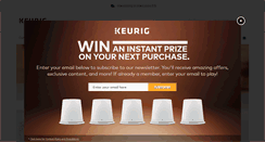 Desktop Screenshot of keurig.ca