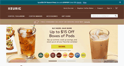 Desktop Screenshot of keurig.com